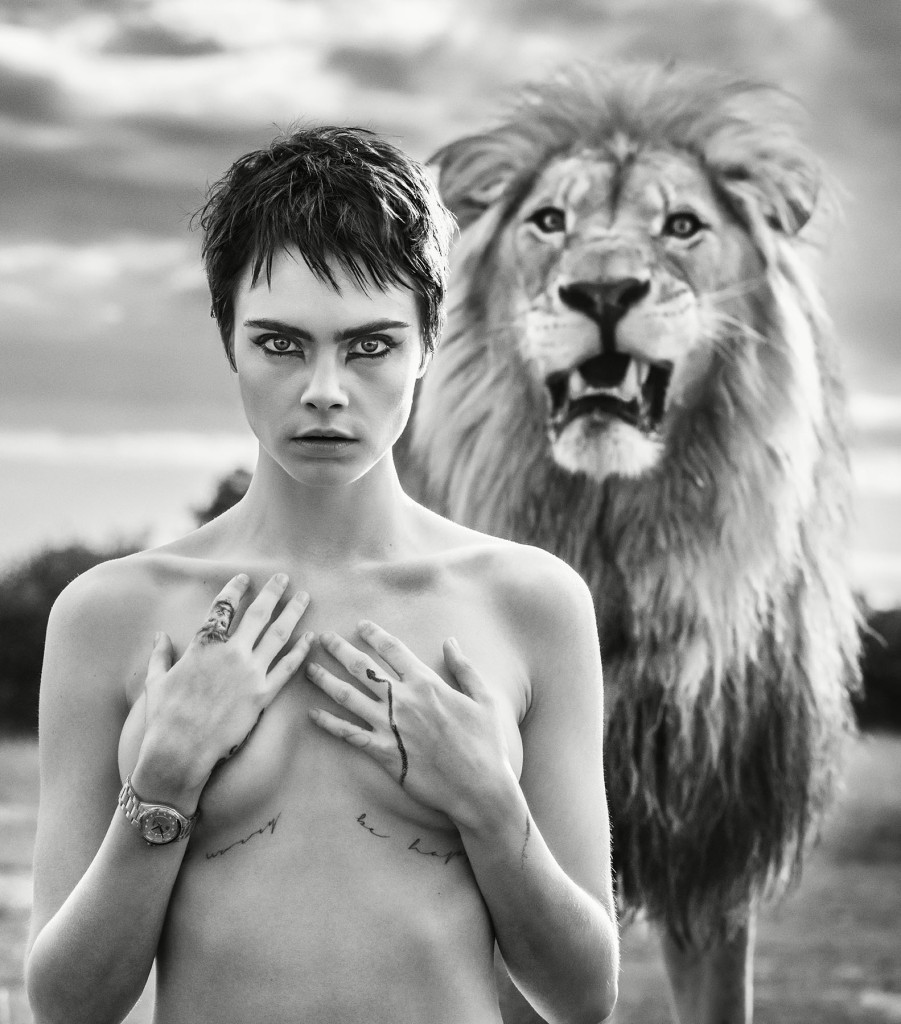 TAGHeuer_CaraDelevingne_ByDavid Yarrow (1)